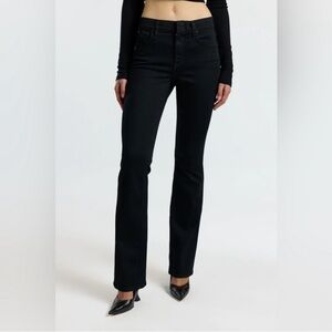 Cotton Citizen Black Straight Leg Jeans